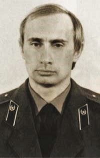 Vladimir Putin in KGB Uniform